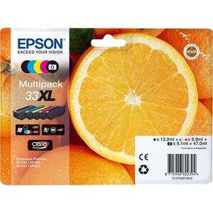 Tusz Epson 33XL (Black,Photo Black,Cyan, Magenta, Yellow)