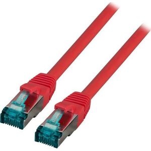 EFB EFB RJ45 Patchkabel S/FTP, Cat.6A, LSZH, 1,5m, rot