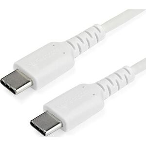 Kabel USB StarTech USB-C - USB-C 1 m Biały (RUSB2CC1MW)