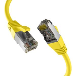 EFB EFB Netzwerkkabel CAT8.1 S/FTP PIMF 40GB Ethernet Kupfer 20m gelb