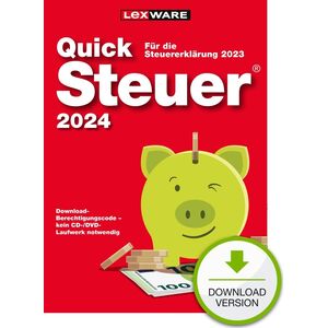 Program Lexware LEXWARE ESD QuickSteuer 2024