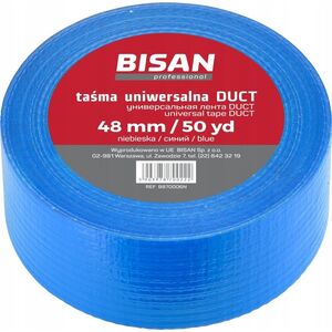 Bisan TAŚMA UNIWERSALNA DUCT 48MM/50MB NIEBIESKA [24]