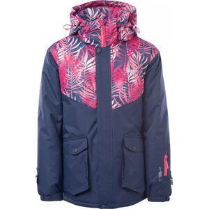 Bejo Dziecięca kurtka ocieplana Bejo YUKI JRG black iris/tropical palms rozmiar 152