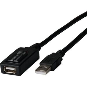 Kabel USB Triton USB-A - USB-A 5 m Czarny (K5263.5V3)