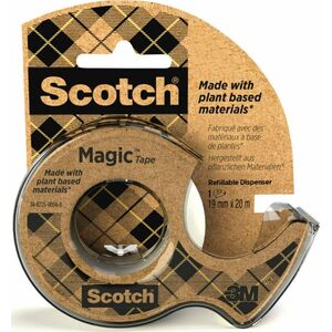 3M Scotch® Magic™ ταινία A Greener Choice, 1 ρολό, 19mm x 20m + 1 ανακυκλωμένη διανομέας