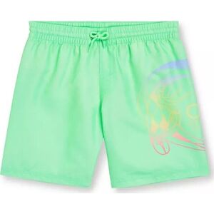 O Neill Dziecięce szorty O'neill CIRCLE SURFER 14" SWIM SHORTS neon green circle surfer gradient panel rozmiar 152