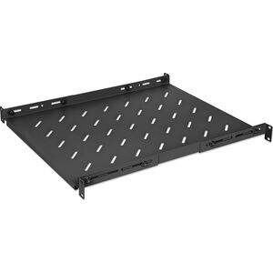 Uchwyt do komputera Intellinet Network Solutions INTELLINET 48,26cm 19Zoll Fachboden verstellbare Schienen 550-750mm Fl�che 550mm f�r Schrank 800mm tief 1HE 20kg Traglast schwarz
