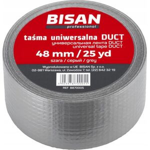 Bisan Bisan taśma uniwersalna DUCT 48mm/50yd, szara B870006