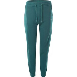 hitec Damskie spodnie dresowe joggery Hi-tec Lady Melian bawełniane ocieplane turkusowe rozmiar L