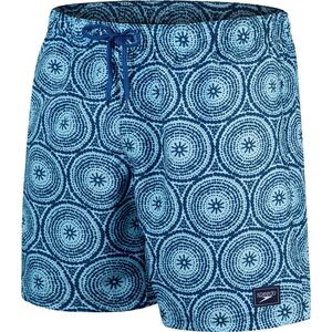 Speedo Męskie szorty Speedo Print Leis 18" Wsht blue tack/ammonite rozmiar S