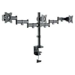 Manhattan HAGOR HA Tablemount KB Triple vollbeweglicher Monitor-Tischhalter fuer 3x 38-68cm screens max VESA 100x100mm max Traglast 3x 8kg