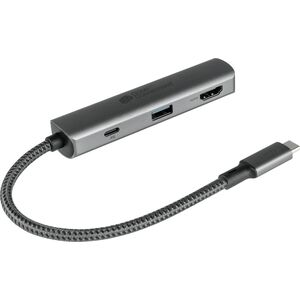 HUB USB Good Connections Good Connections USB-C-Hub (3-Port) ανθρακί