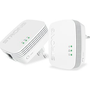 Adapter powerline Strong Strong POWERL1000DUOMINI Karta sieciowa do PowerLine 1000 Mbit/s Przewodowa sieć LAN Biały 2 szt.