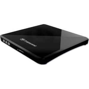 Transcend DVD RW USB2 8X EXT Juodas RTL/TS8XDVDS-K TRANSCEND