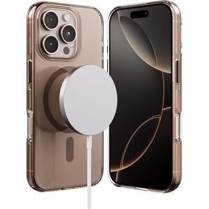 Crong Clear MAG Pro - Etui iPhone 16 Pro Max MagSafe (pustynny)