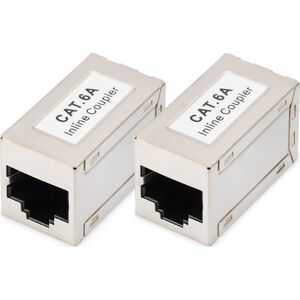 Digitus DIGITUS CAT 6A Modular Coupling, shielded - 2 pcs.