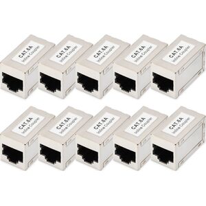 Digitus DIGITUS CAT 6A Modular Coupling, shielded - 10 pcs.