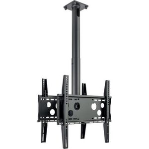 Hagor HAGOR HA DH Duo S Deckenhalter fuer 2x 81-127cm screens back-to-back max VESA 400x400mm max Traglast 2x 35kg Deckenabstand 438-738mm