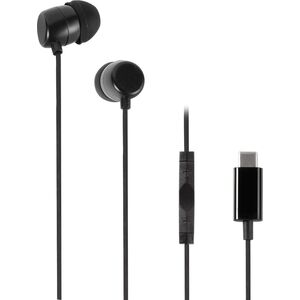 Ακουστικά Vivanco Vivanco headset Στερεοφωνικά ακουστικά USB-C, μαύρο (61752)
