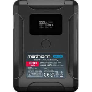 Akumulator Canyon Bateria Mathorn MB-V200 14000mAh PD65W OLED USB-C 200Wh V-mount