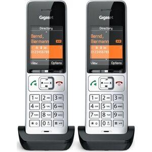 Telefon stacjonarny Gigaset Gigaset COMFORT 500HX duo silver-black