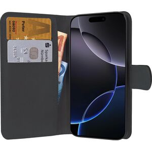 Κάλυμμα Βιβλίου PEDEA Classic για Apple iPhone 16 Pro Max - μαύρο
