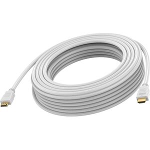 Καλώδιο Vision VISION Επαγγελματικό Καλώδιο HDMI Εγκατάστασης - ΕΓΓΥΗΣΗ ΕΦ' ΟΡΟΥ ΖΩΗΣ - 8K στα 30 Hz - Έκδοση HDMI 2.1 - 48 Gbps - διπλή θωράκιση - επιχρυσωμένα βύσματα - HDMI (M) σε HDMI (M) - Εξωτερική διάμετρος 9,5 mm - AWG 26 - 15 m - λευκό