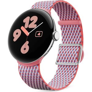 Έξυπνο ρολόι Pixel Watch 3 (41mm), Υφασμάτινο Λουράκι, Peony