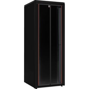 Szafa Roline ROLINE Netzwerkschrank Pro 48,26cm 19Zoll 47 HE 800x800 BxT Glast�r schwarz