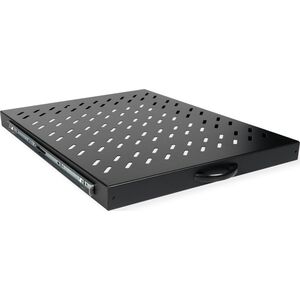 Roline ROLINE Fachboden 48,26cm 19Zoll 1 HE ausziehbar 550 T 25 kg schwarz
