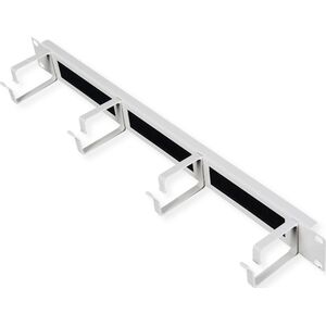 Roline ROLINE Rangierpanel 48,26cm 19Zoll 1 HE mit Burstenleiste 44x60mm grau