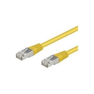Goobay 0.25m Cat. 5e SFTP kabel sieciowy Żółty 0,25 m