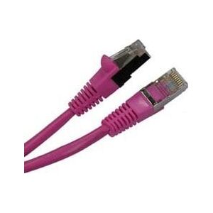 LOGON SSTP Cat5e καλώδιο δικτύου Ροζ 0,5 μ