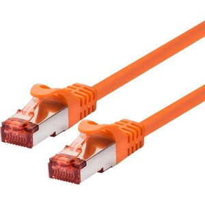 LOGON TCF66F010O kabel sieciowy Pomarańczowy 1 m Cat6a F/UTP (FTP)