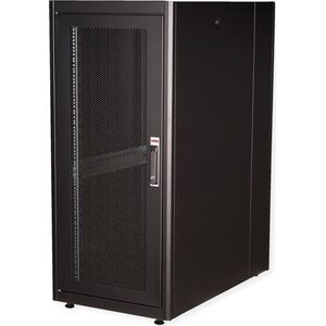 ROLINE Serverschrank Basic 48,26cm 19Zoll 26 HE 600x1000 BxT perforiert schwarz