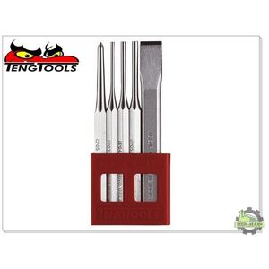 Teng Tools Zestaw przecinaków, wybijaków, punktaków PCX05 (237860101)