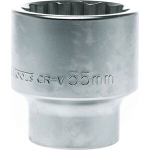 Teng Tools Nasadka 12-kątna z chwytem 1" 55 mm