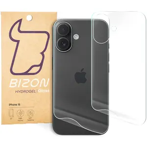 Bizon Glass Hydrogel Apple iPhone 16 [2 PACK]