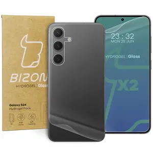 Bizon Glass Hydrogel Pack do Samsung Galaxy S24