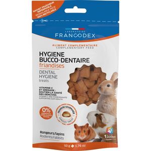 Francodex FRANCODEX PRZYSMAKI GRYZOŃ HIGIENA JAMY   USTNEJ 50g