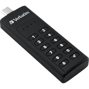 Pendrive Verbatim VERBATIM USB C 3.1 Drive 32 GB - Keypad Secure (R:160/W:130 MB/s) GDPR