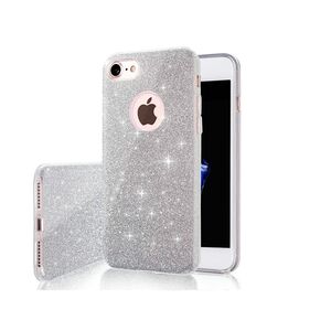 Glitter 3in1 case for iPhone 13 Mini 5,4" silver 5900495933065