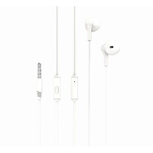 XO wired earphones EP39 jack 3,5mm white 6920680877942