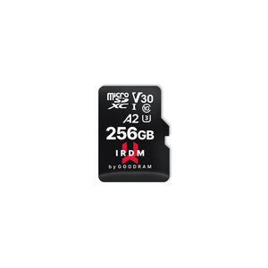 GoodRam memory card IRDM 128GB microSD UHS-I U3 A2 V30 with adapter 5908267961346