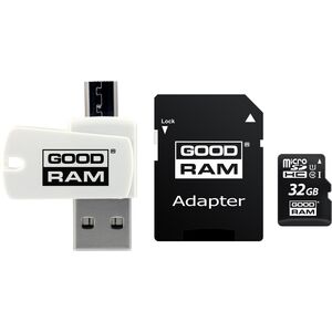 Karta GoodRam All in One MicroSDHC 32 GB Class 10 UHS-I/U1  (M1A4-0320R12)