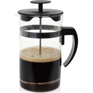 Excellent Houseware Zaparzacz z tłokiem do kawy herbaty ziół szklany 1 l