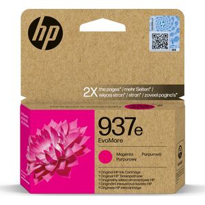 HP HP INC Atrament HP 937e EvoMore Magenta Original Ink Car