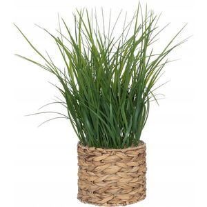 Atmosphera Sztuczna trawa w doniczce z hiacyntu wodnego, wys. 70 cm