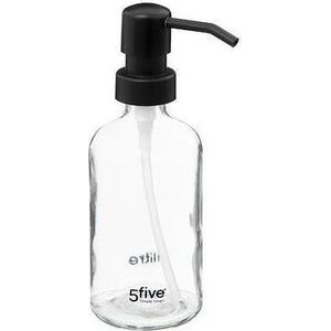 Dozownik do mydła 5five Dozownik na mydło w płynie, szkło, 250 ml