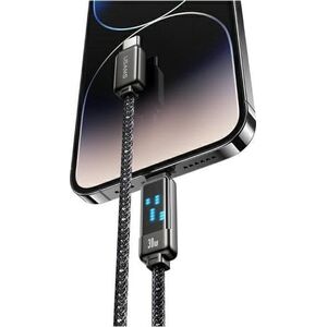 Usams USAMS Kabel USB-C na Lightning 30W 1,2m   Zinc Alloy Fast Charging Data Cable Meteor Series SJ743USB01 (US-SJ743)